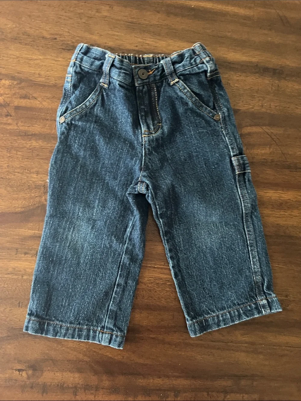The Children's Place Boys' Light and Dark Blue Jeans Trio